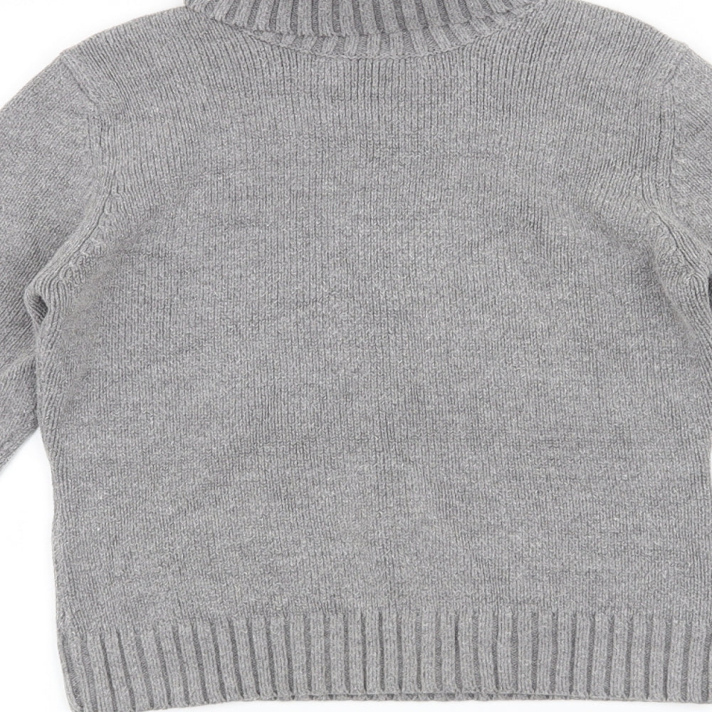 M&S Womens Grey   Pullover Jumper Size 8
