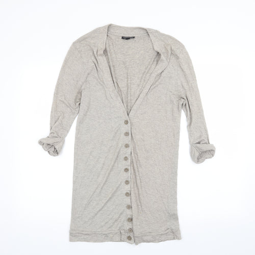 Topshop Womens Beige   Cardigan Jumper Size 8