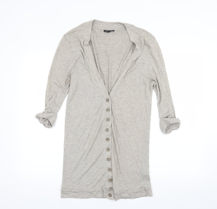 Topshop Womens Beige   Cardigan Jumper Size 8