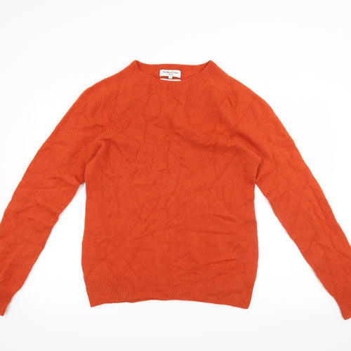 You Must Create Mens Orange   Pullover Jumper Size L
