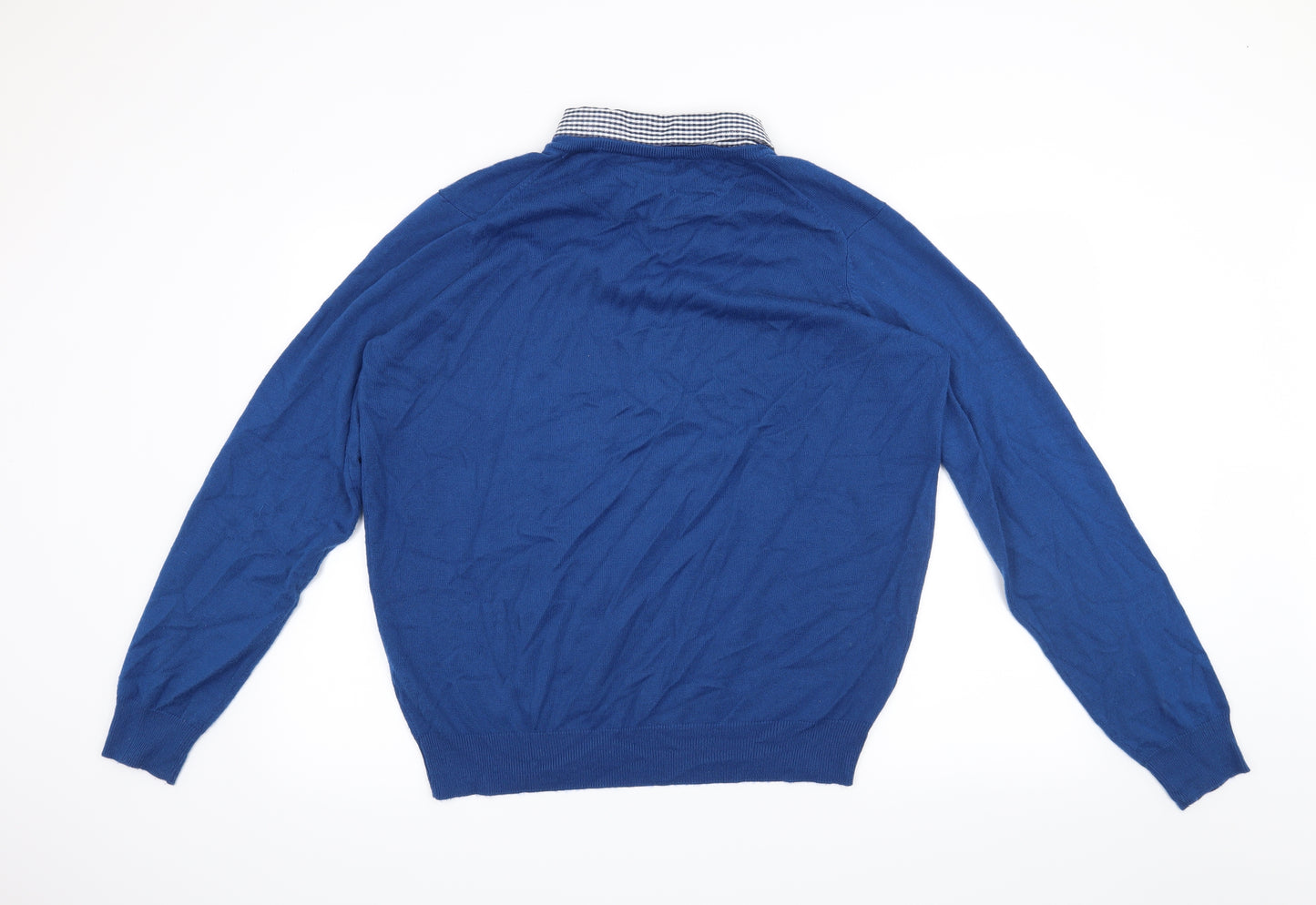 James pringle Mens Blue   Pullover Jumper Size L