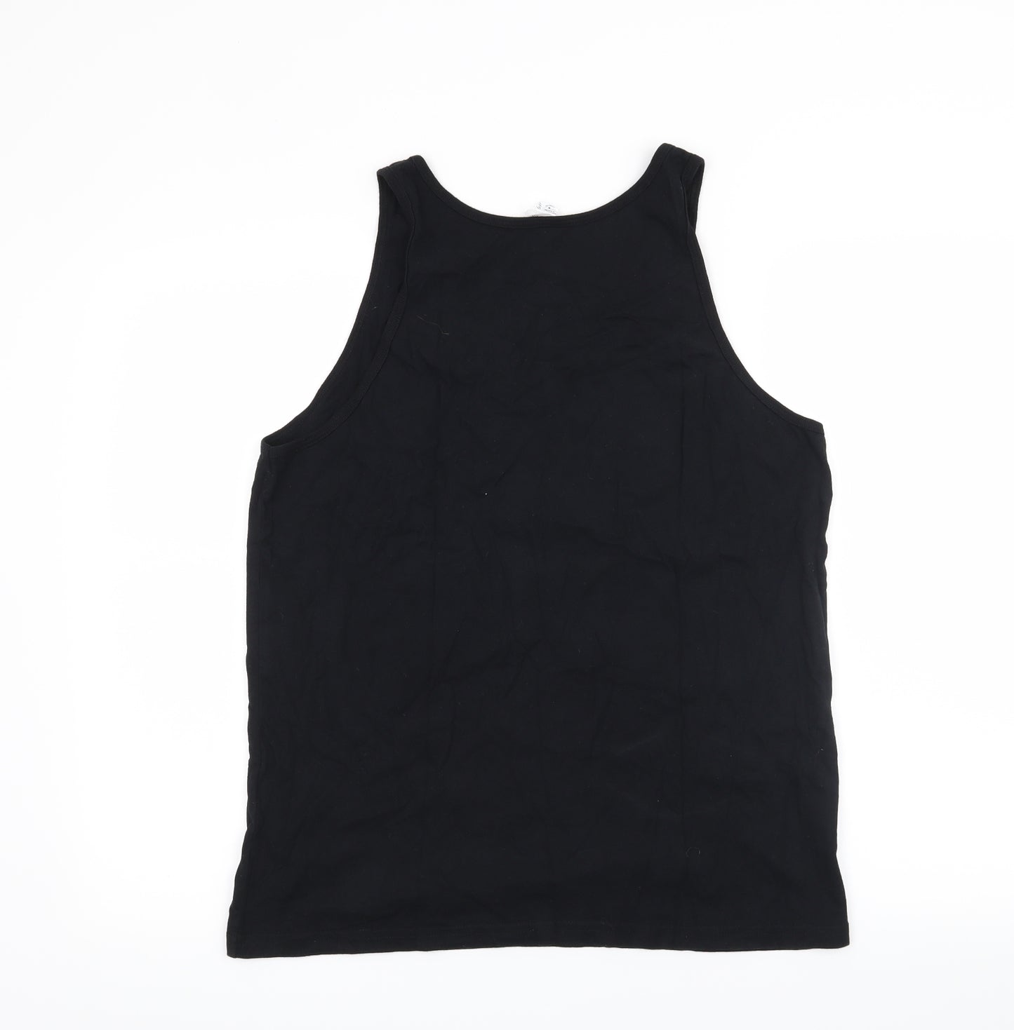 Canvas Mens Black    T-Shirt Size M