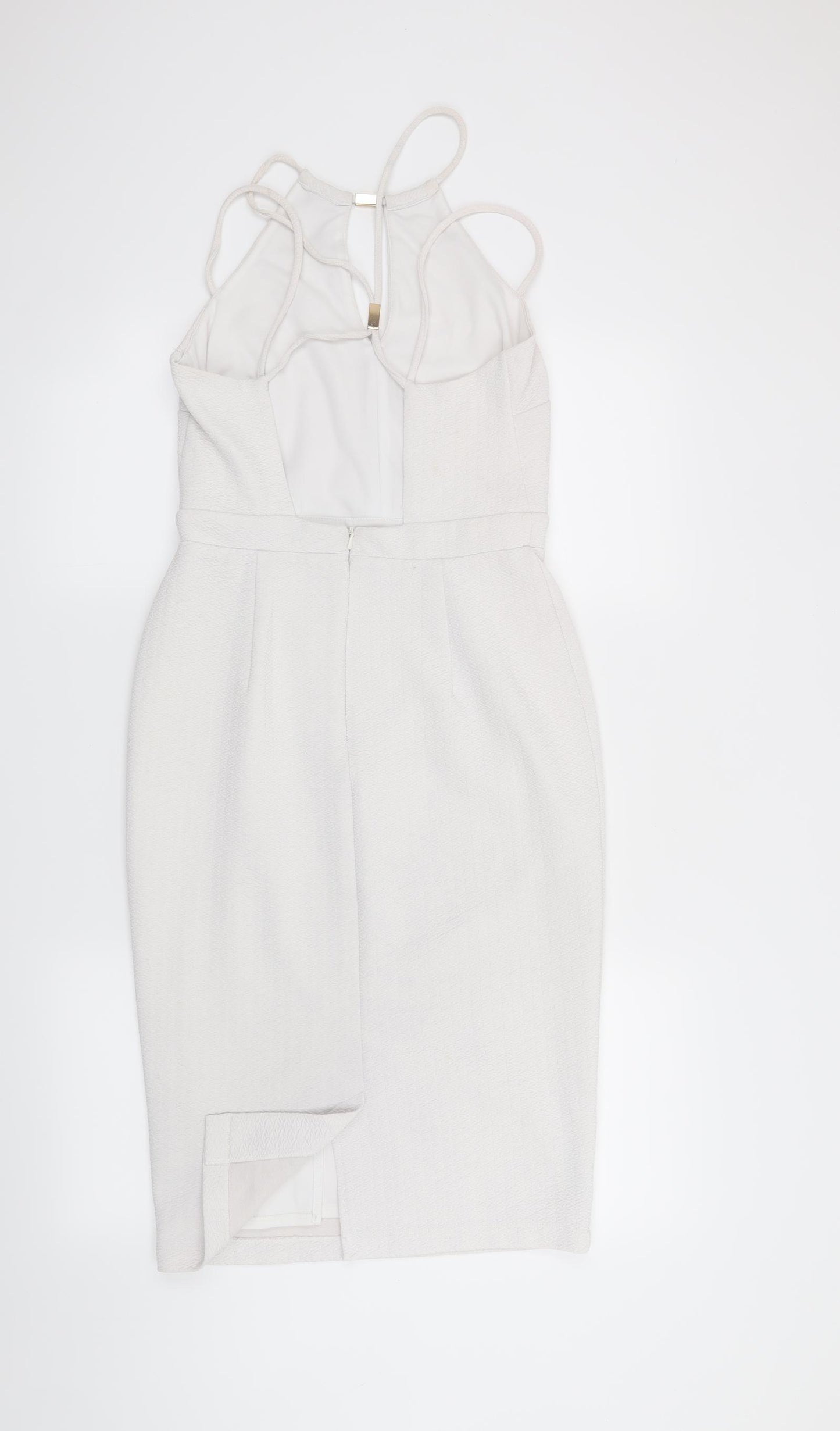 River Island Womens White   Bodycon  Size 10