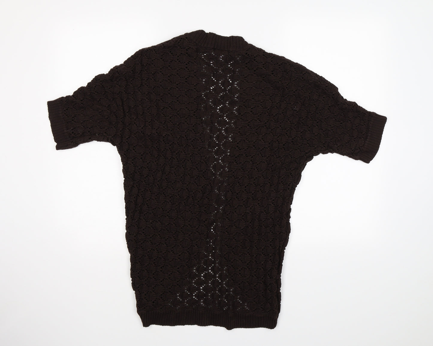 Agenda Womens Brown  Knit Cardigan Jumper Size 20