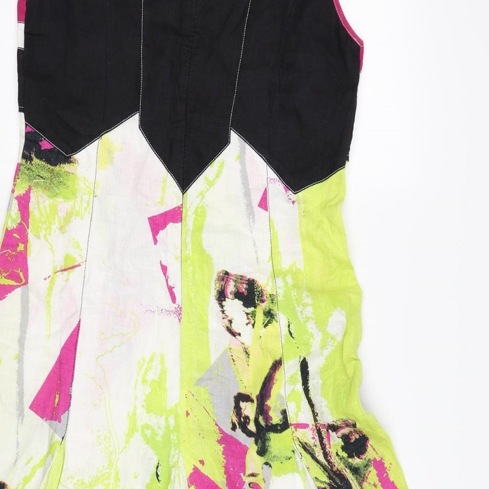 pause fCE Womens Multicoloured   Fit & Flare  Size 14