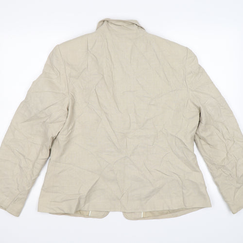 Marks and Spencer Womens Beige   Jacket  Size 18