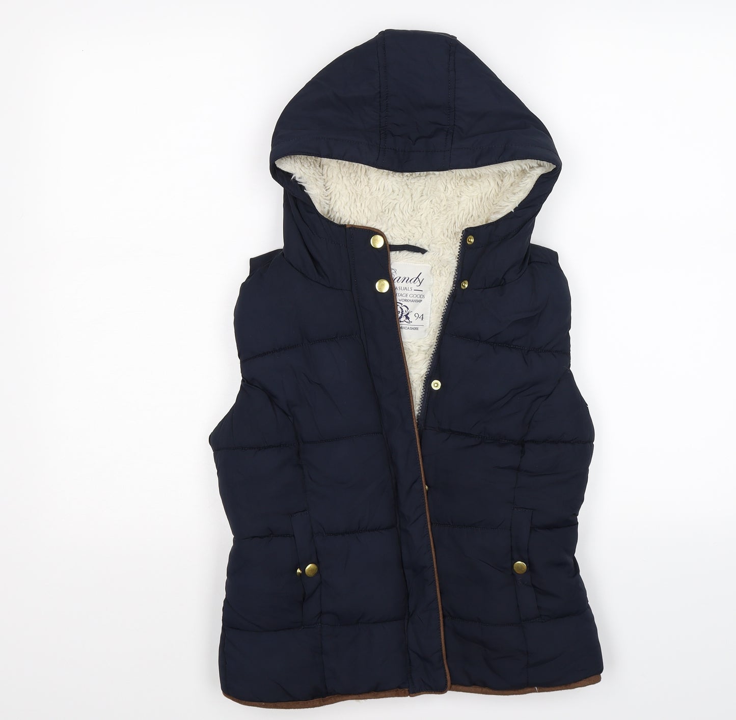 Candy Couture Girls Blue   Gilet Coat Size 12-13 Years