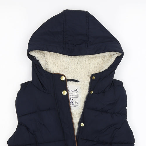 Candy Couture Girls Blue   Gilet Coat Size 12-13 Years