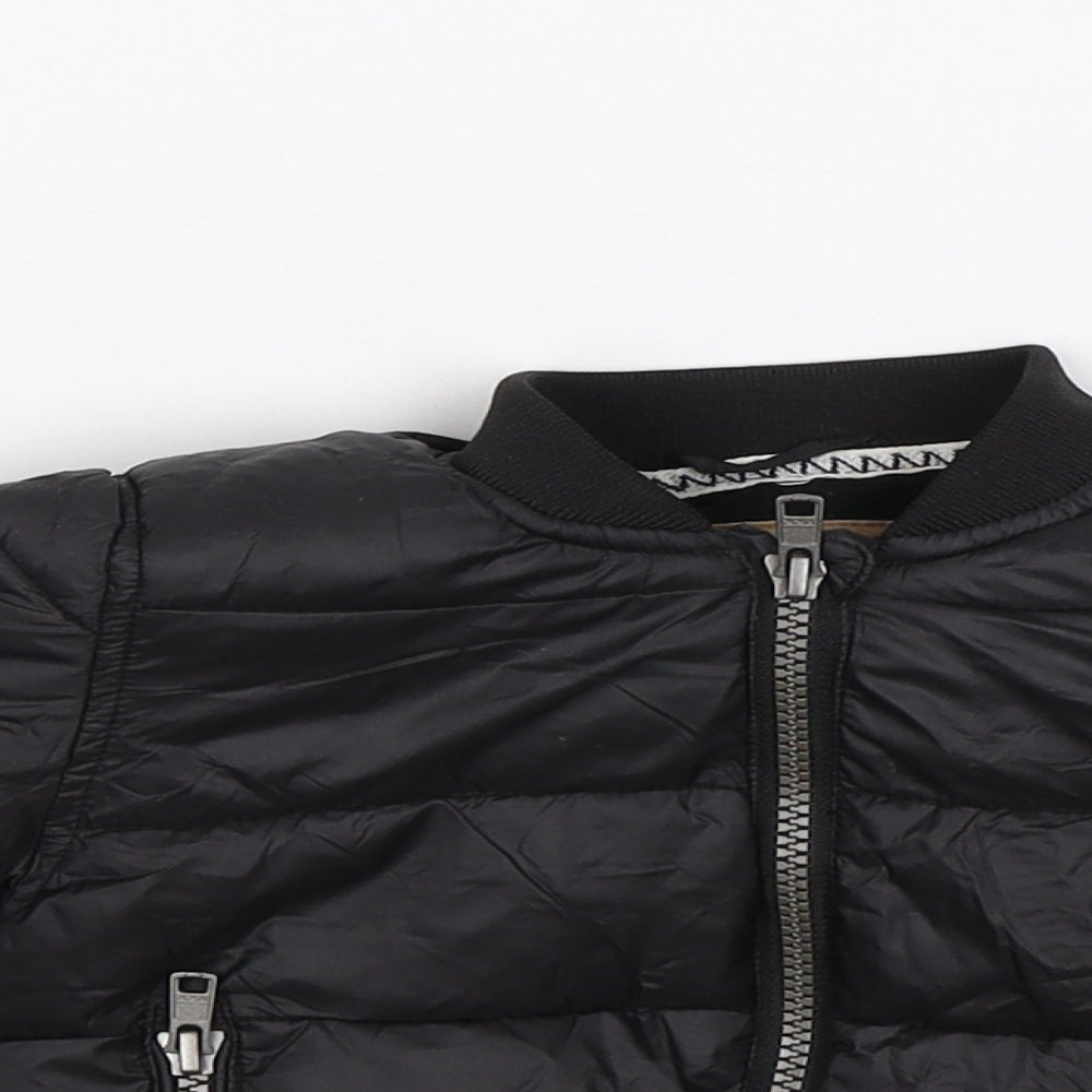 NEXT Boys Black   Puffer Jacket Jacket Size 6-9 Months