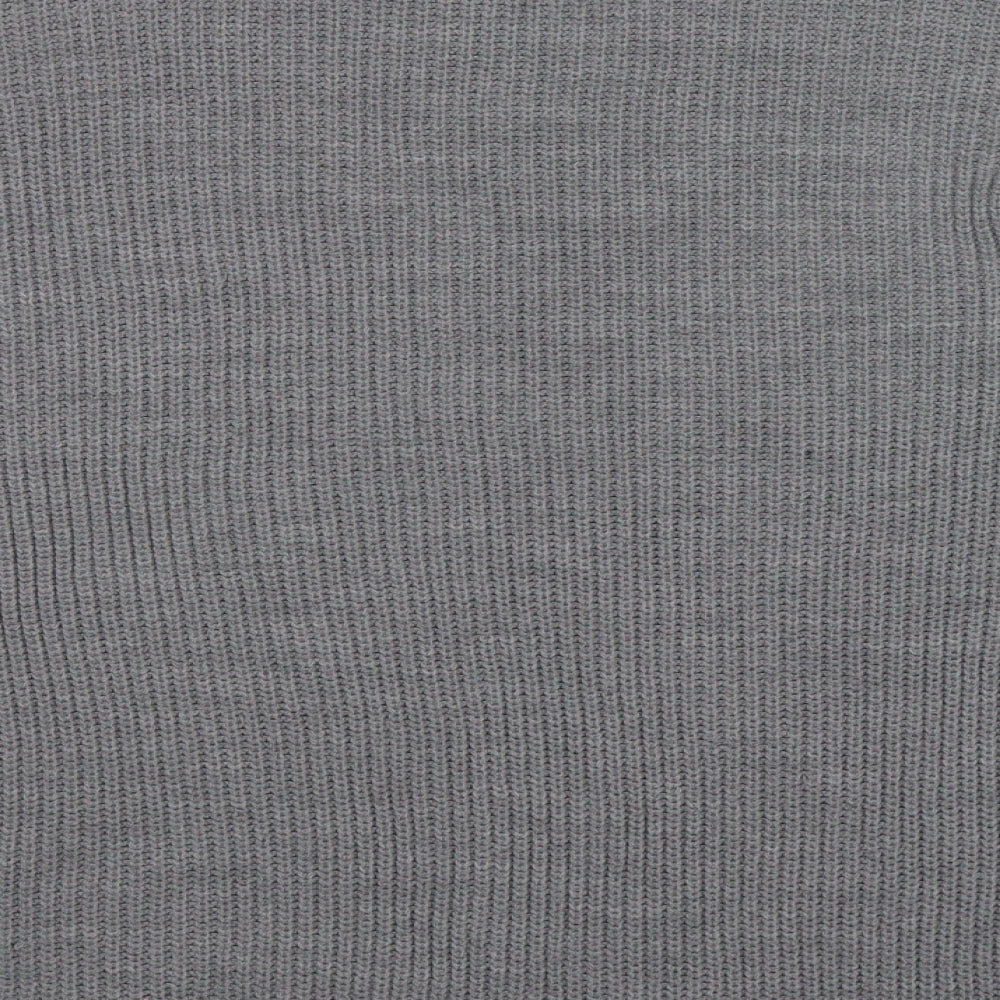NEXT Womens Grey  Knit Pullover Jumper Size M  - oversized