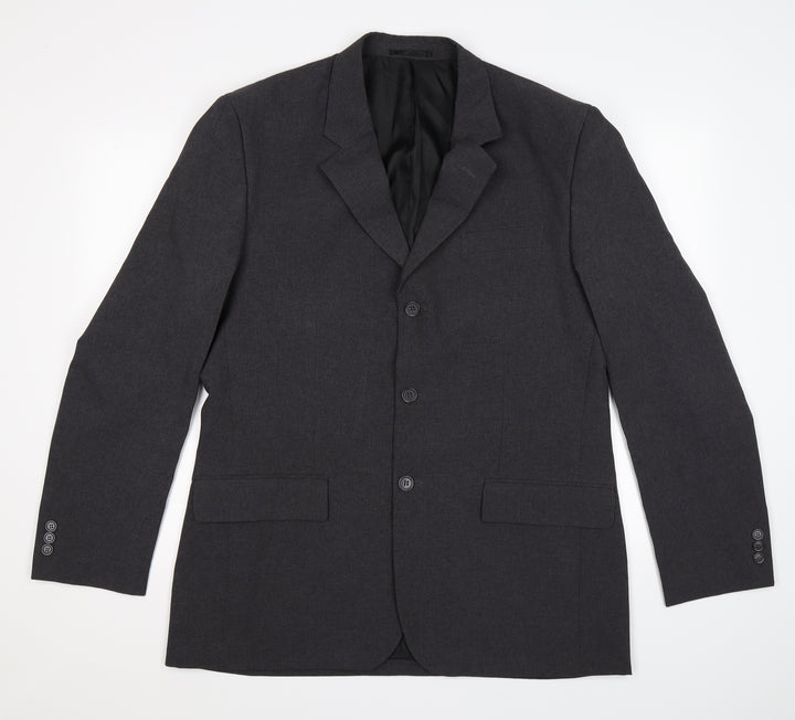 F&F Mens Grey   Jacket Suit Jacket Size 42