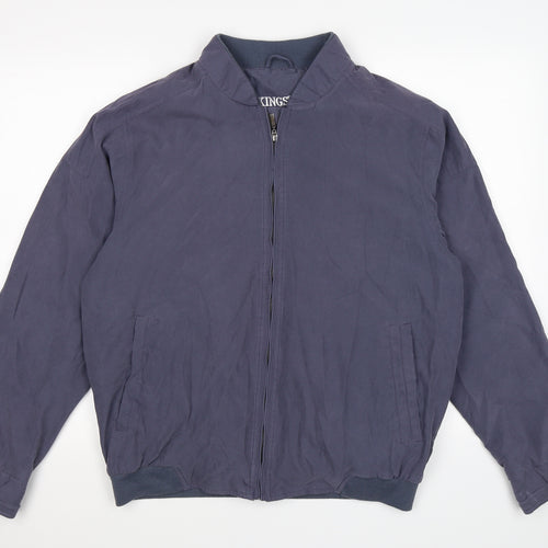 Kingston Mens Grey  Velvet Jacket  Size M