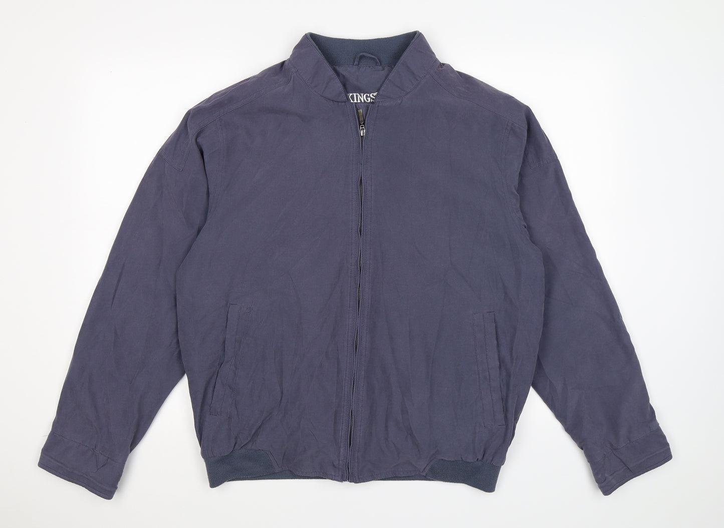 Kingston Mens Grey  Velvet Jacket  Size M