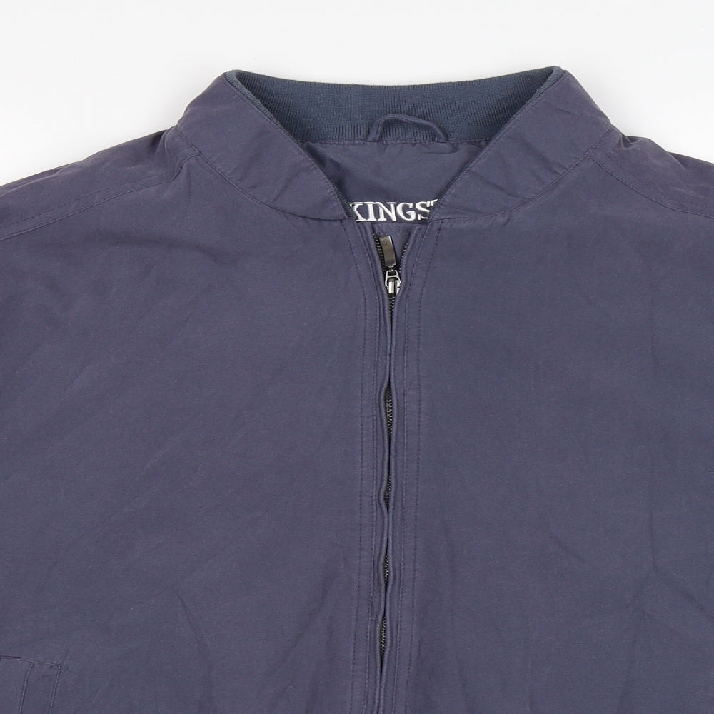 Kingston Mens Grey  Velvet Jacket  Size M