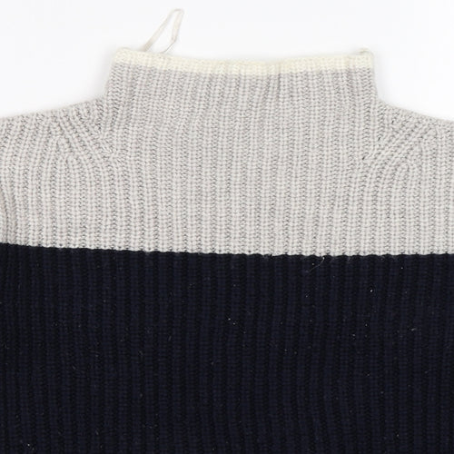 Marks and Spencer Womens Grey  Knit Pullover Jumper Size S
