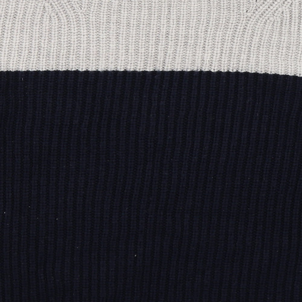 Marks and Spencer Womens Grey  Knit Pullover Jumper Size S