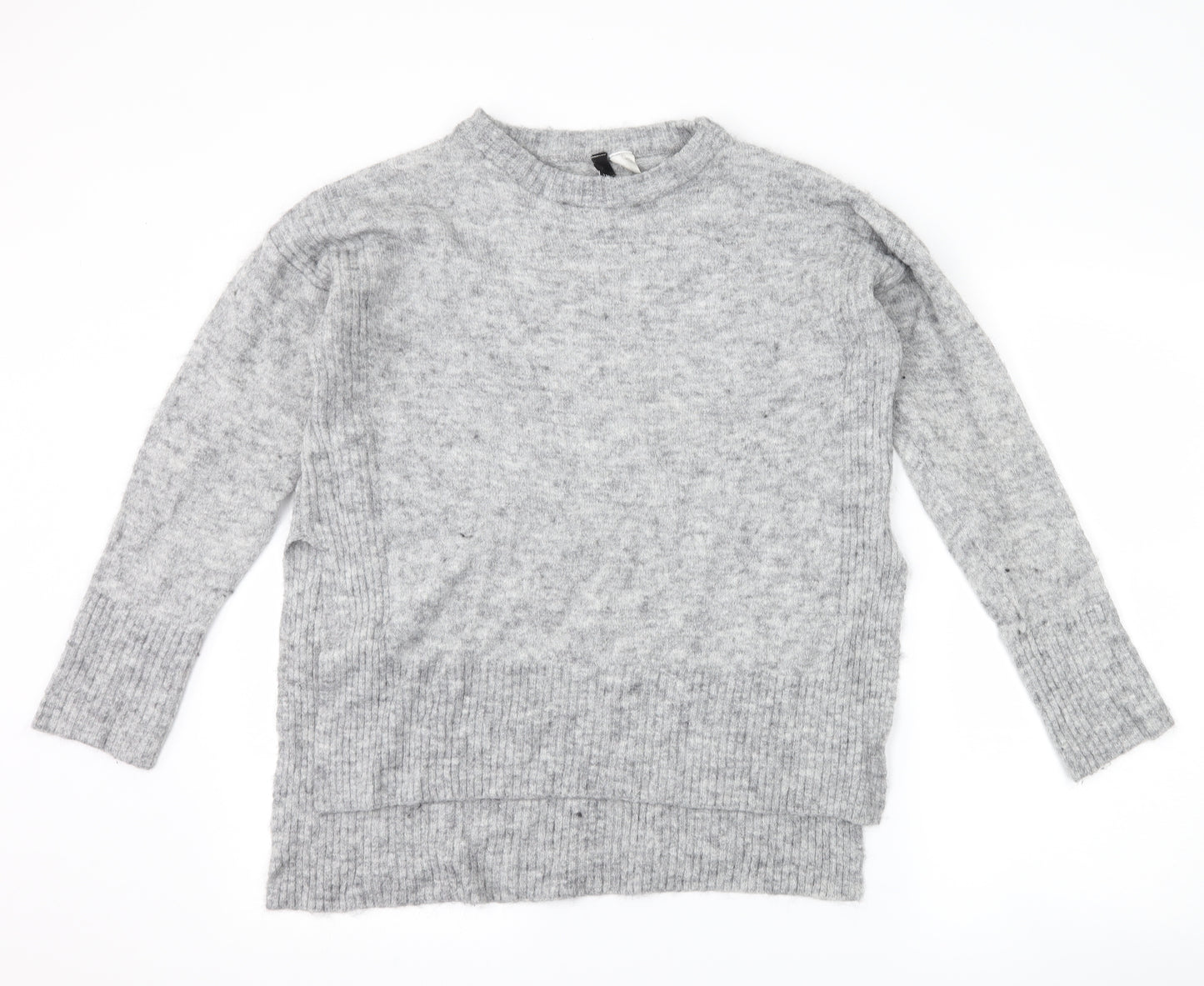 H&M Womens Grey   Pullover Jumper Size M