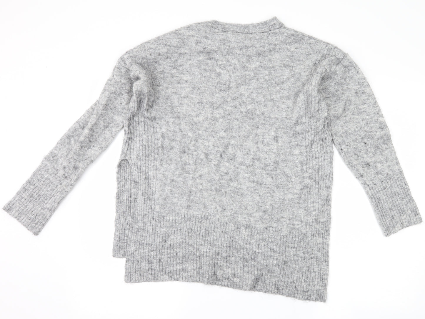 H&M Womens Grey   Pullover Jumper Size M