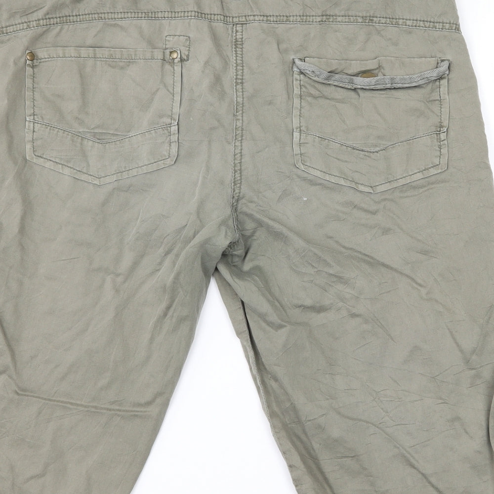 Dorothy Perkins Womens Green   Cargo Shorts Size 14