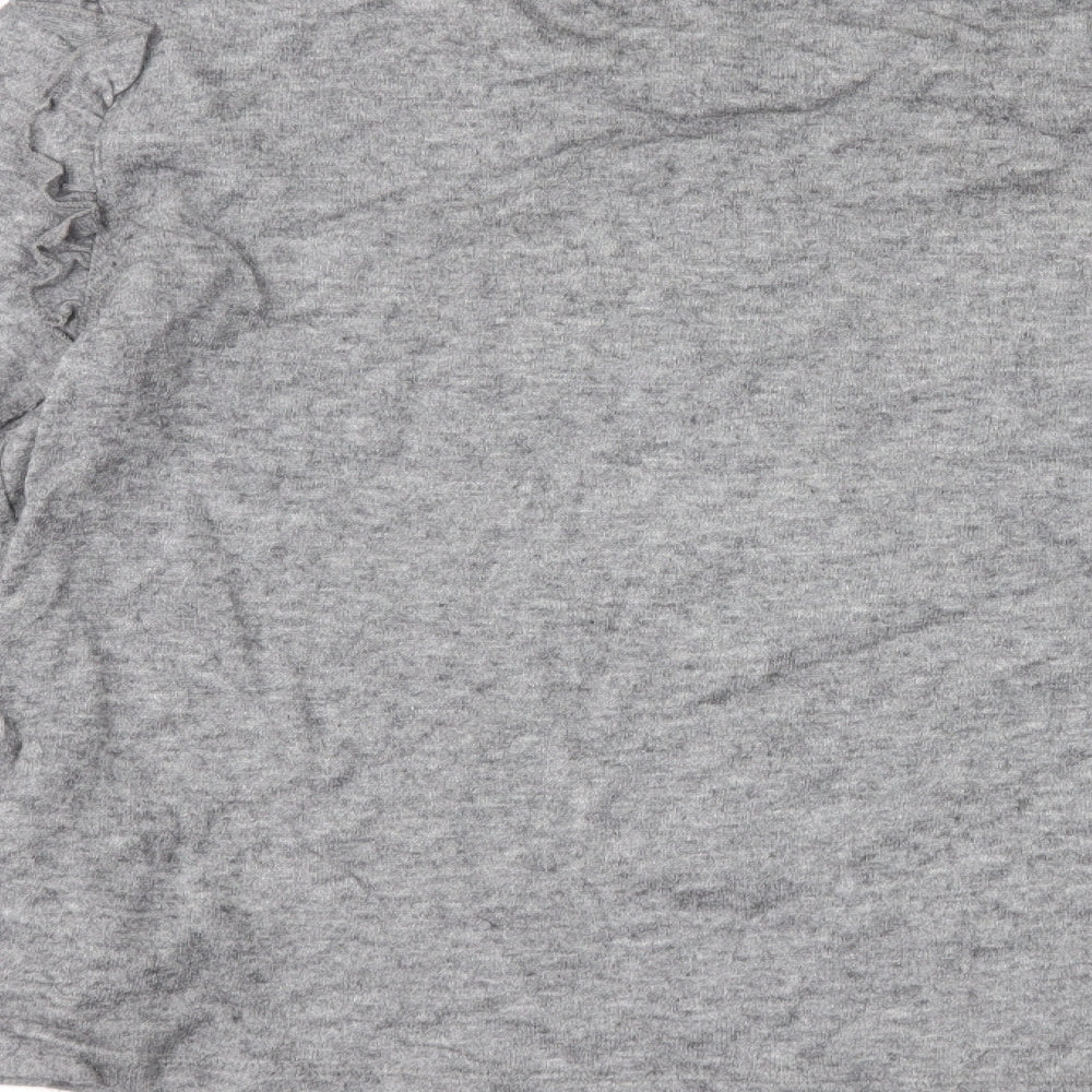Stradivarius Womens Grey   Pullover Jumper Size L