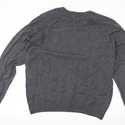 Marks and Spencer Mens Grey   Pullover Jumper Size XL