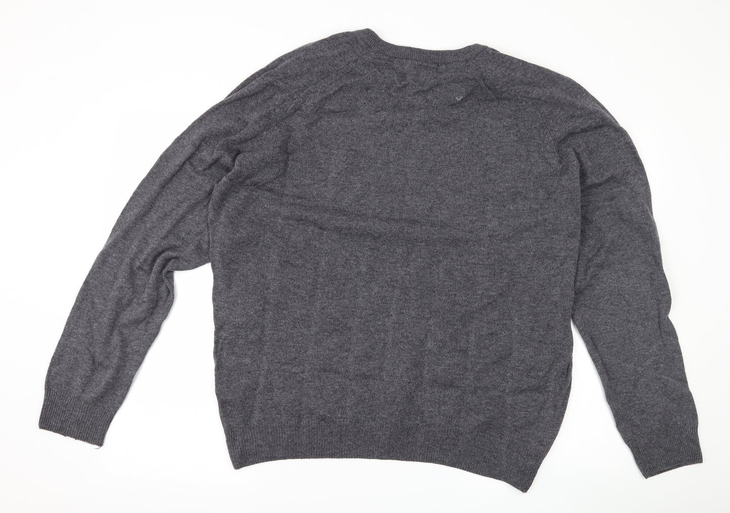Marks and Spencer Mens Grey   Pullover Jumper Size XL