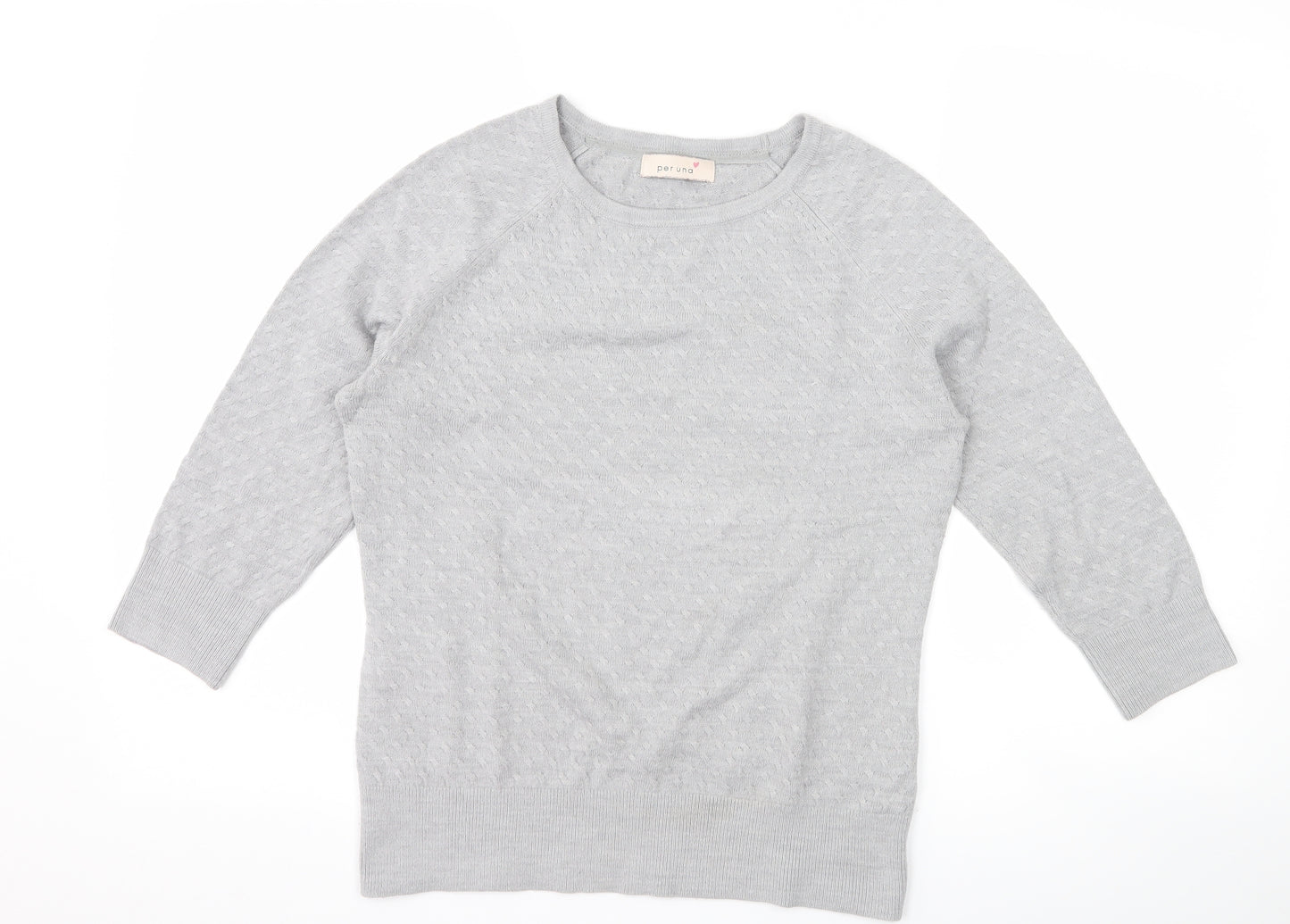 Per Una Womens Grey   Pullover Jumper Size 10