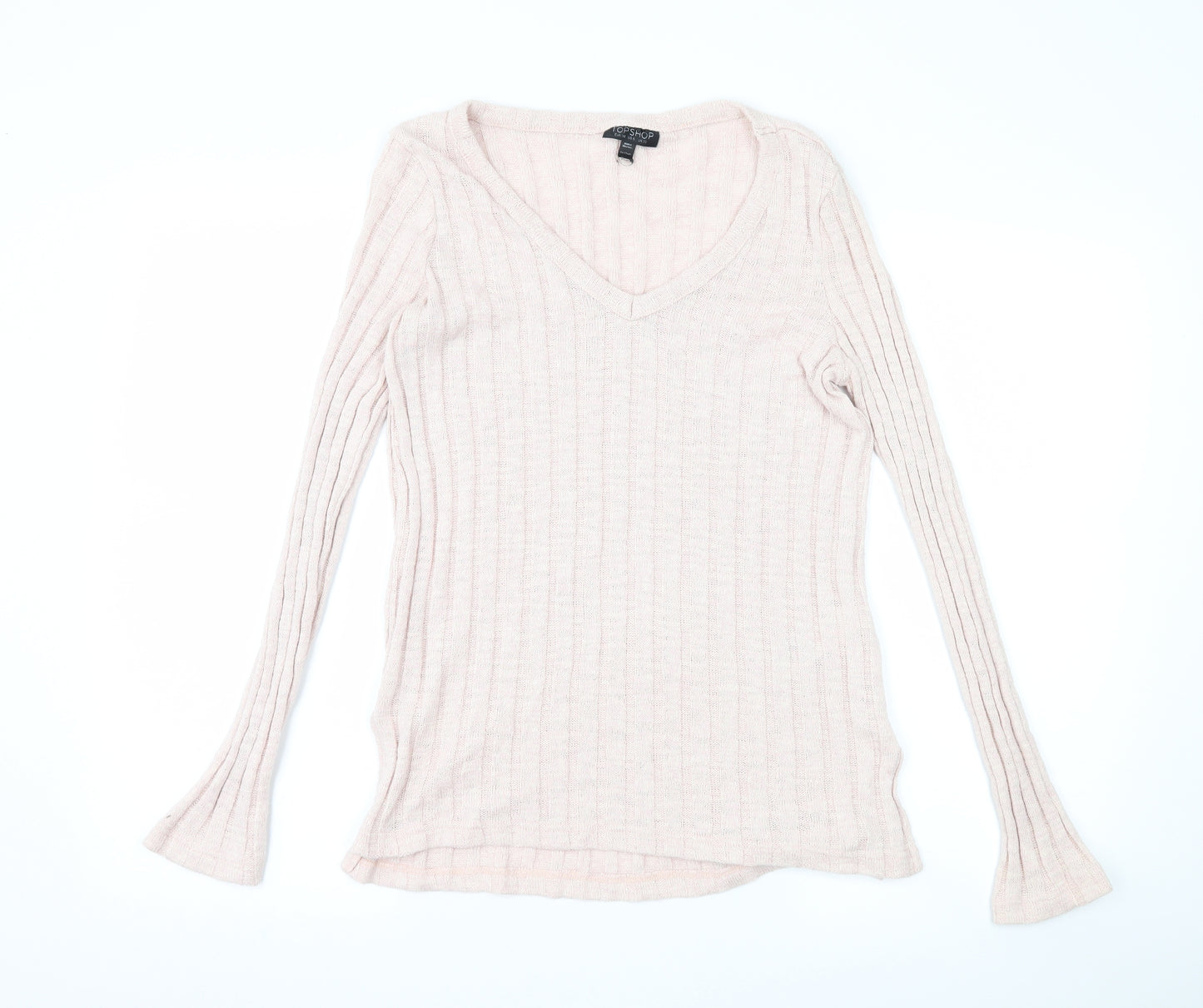 Topshop Womens Pink   Pullover Jumper Size 10