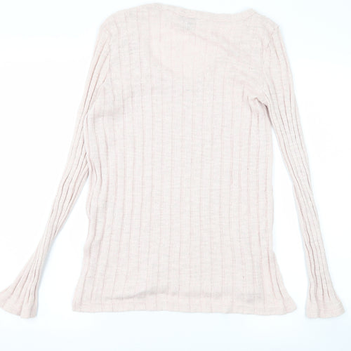 Topshop Womens Pink   Pullover Jumper Size 10