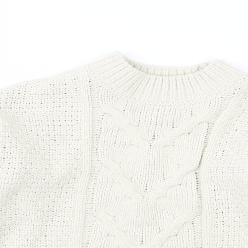 NEXT Girls Ivory   Pullover Jumper Size 6 Years