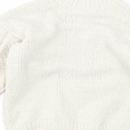 NEXT Girls Ivory   Pullover Jumper Size 6 Years