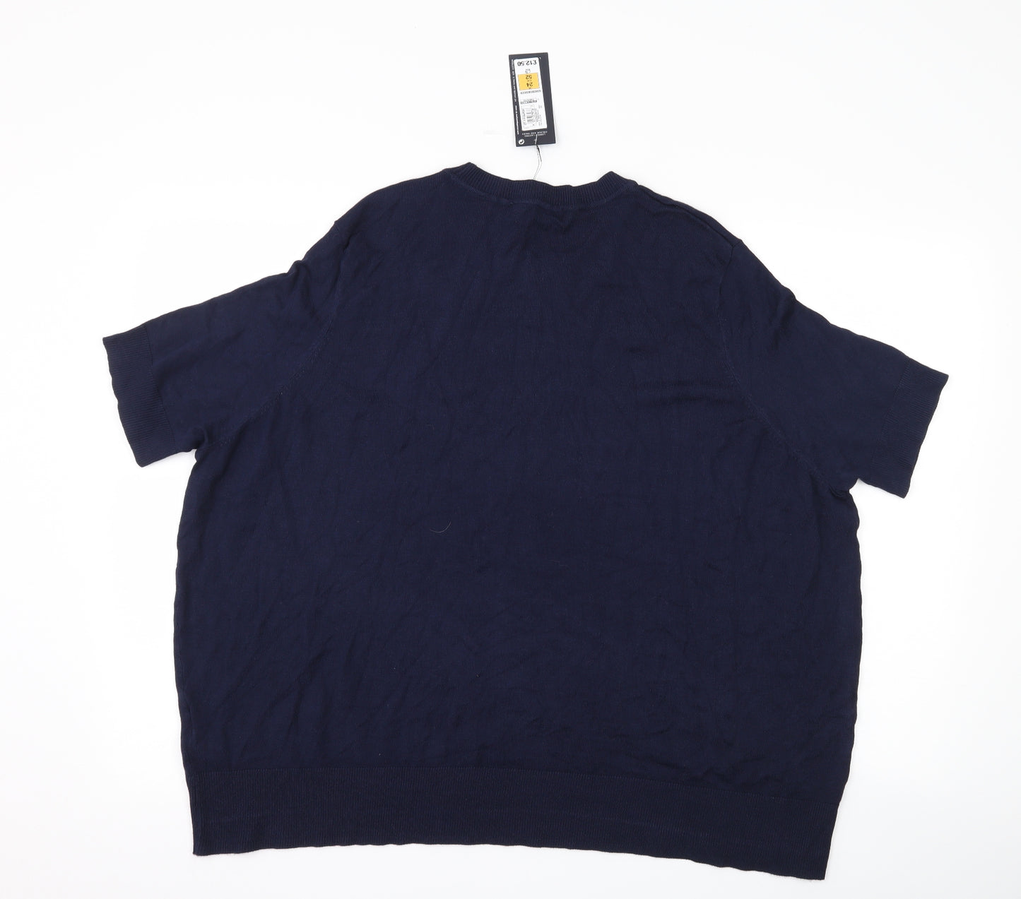 Marks and Spencer Womens Blue   Basic T-Shirt Size 24