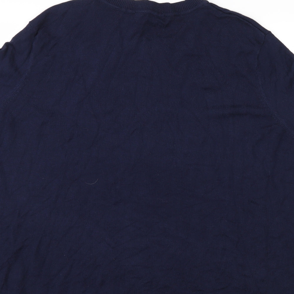 Marks and Spencer Womens Blue   Basic T-Shirt Size 24