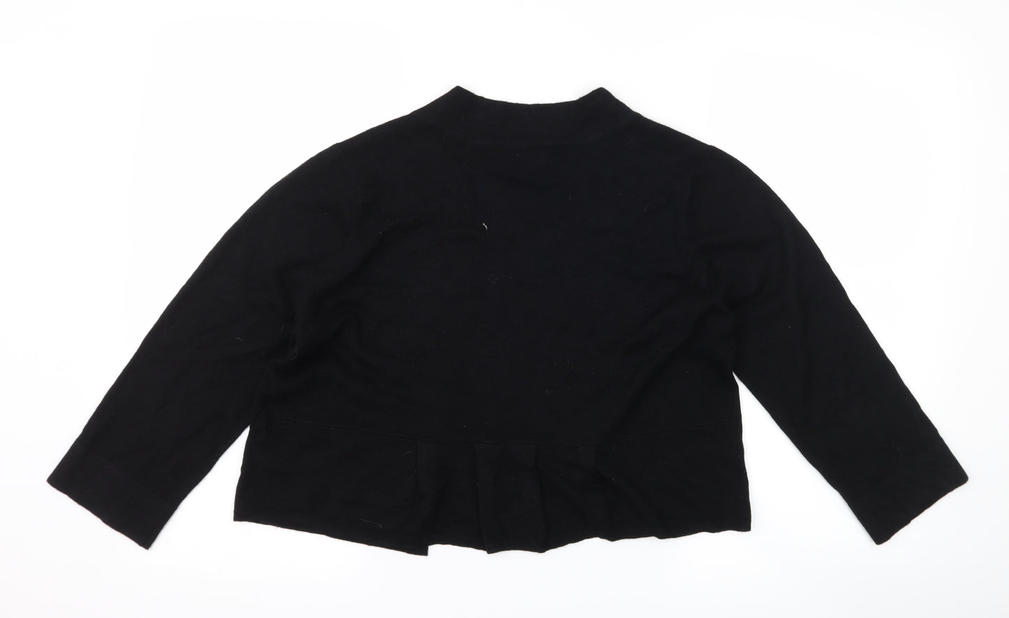 Linea Womens Black   Shrug Jumper Size L