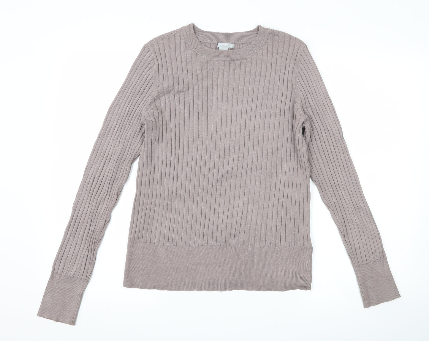H&M Womens Grey   Pullover Jumper Size M