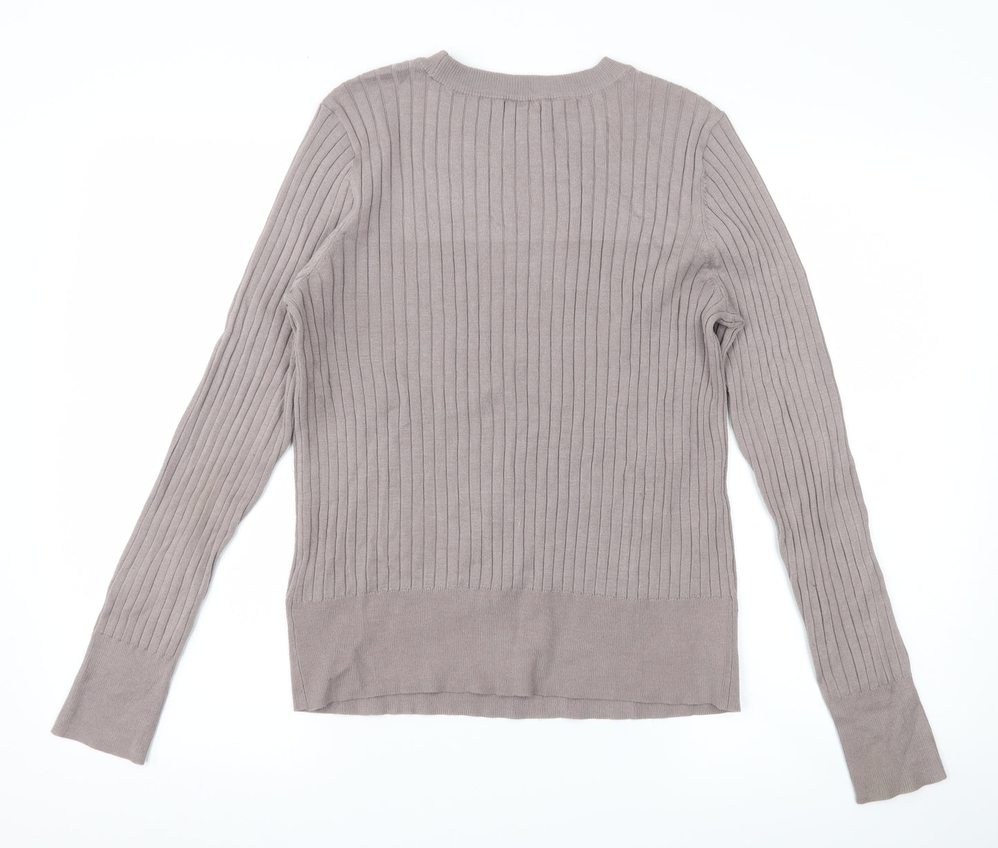 H&M Womens Grey   Pullover Jumper Size M