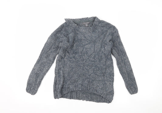 Primark Girls Grey   Pullover Jumper Size 8-9 Years