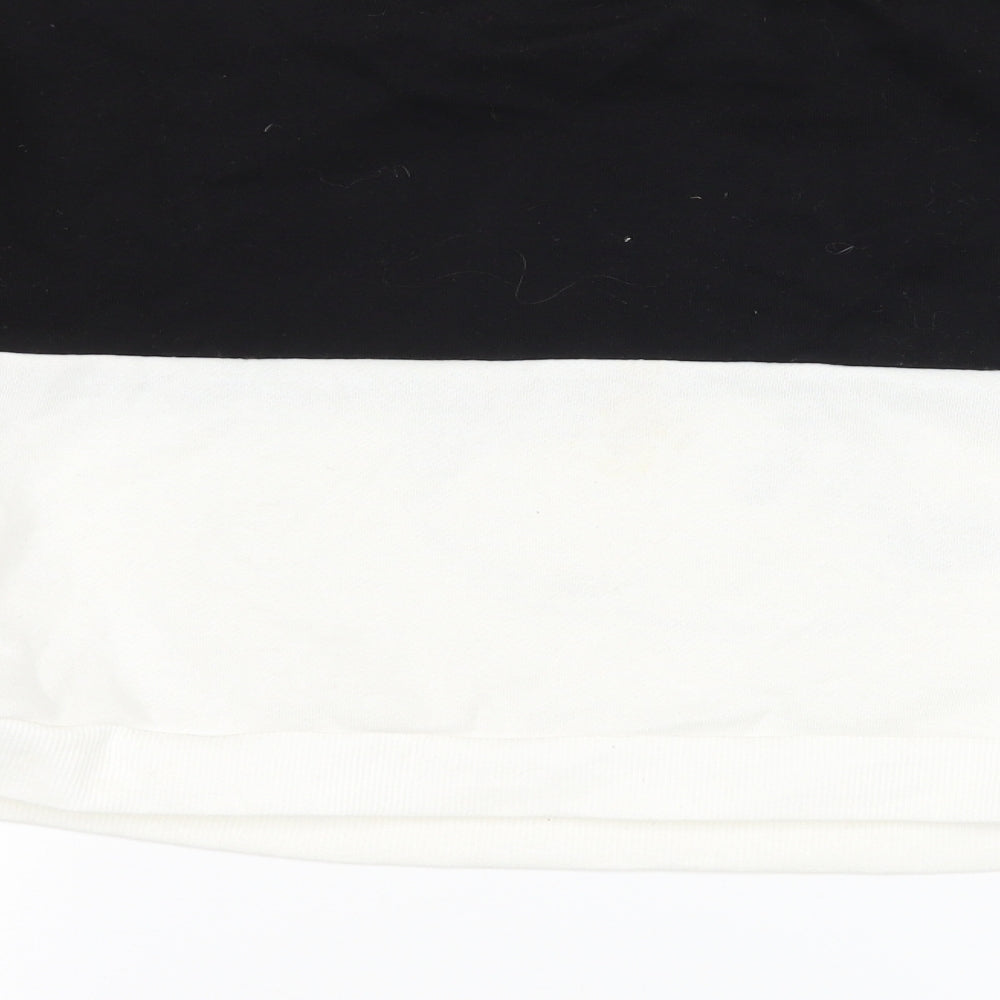Primark Girls White Striped  Pullover Sweatshirt Size 11-12 Years  - Disney Mickey Mouse