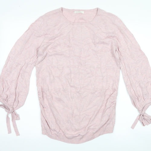 H&M Womens Pink   Pullover Jumper Size M