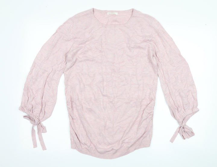 H&M Womens Pink   Pullover Jumper Size M