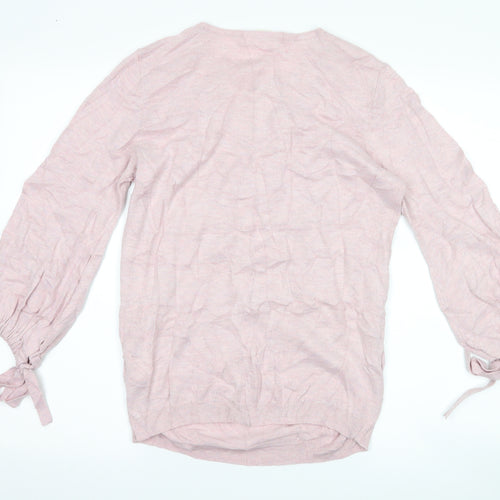 H&M Womens Pink   Pullover Jumper Size M