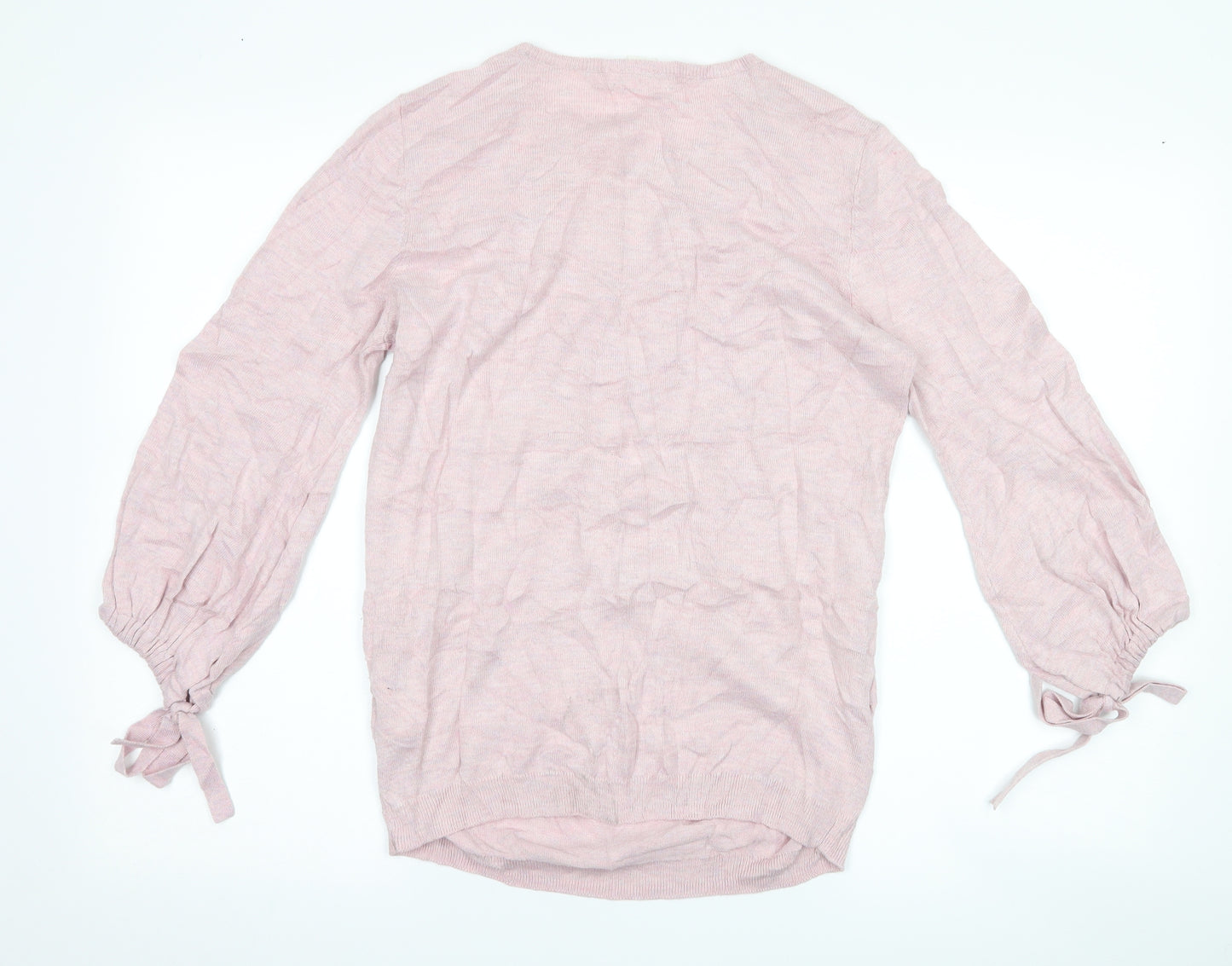 H&M Womens Pink   Pullover Jumper Size M