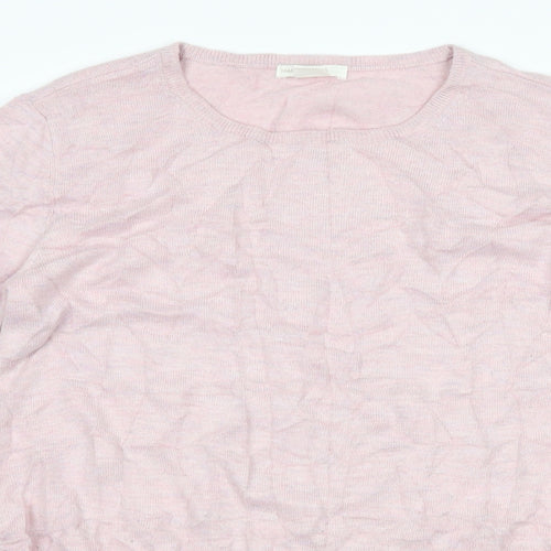H&M Womens Pink   Pullover Jumper Size M