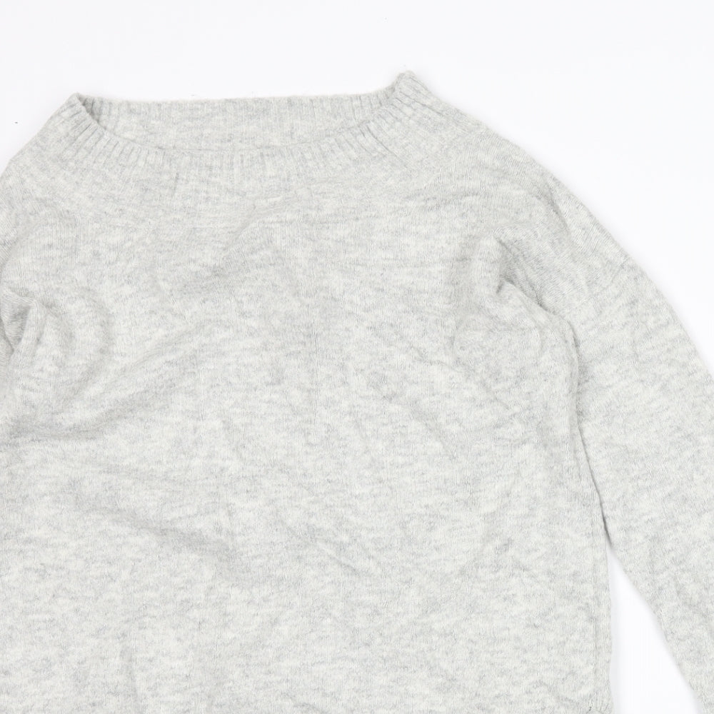 Miss Selfridge Womens Grey   Jumper Dress  Size 8