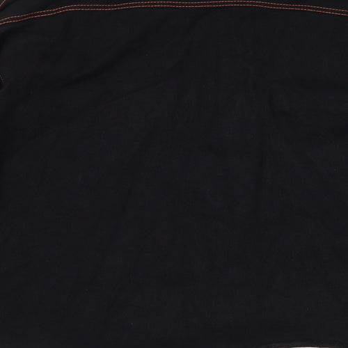 Missguided Womens Black  Denim Jacket  Size 8