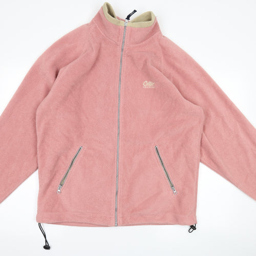 Cotton Traders Womens Pink  Fleece Jacket  Size M
