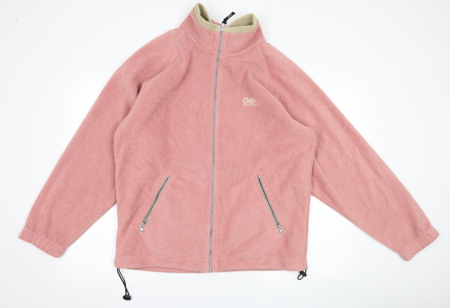 Cotton Traders Womens Pink  Fleece Jacket  Size M