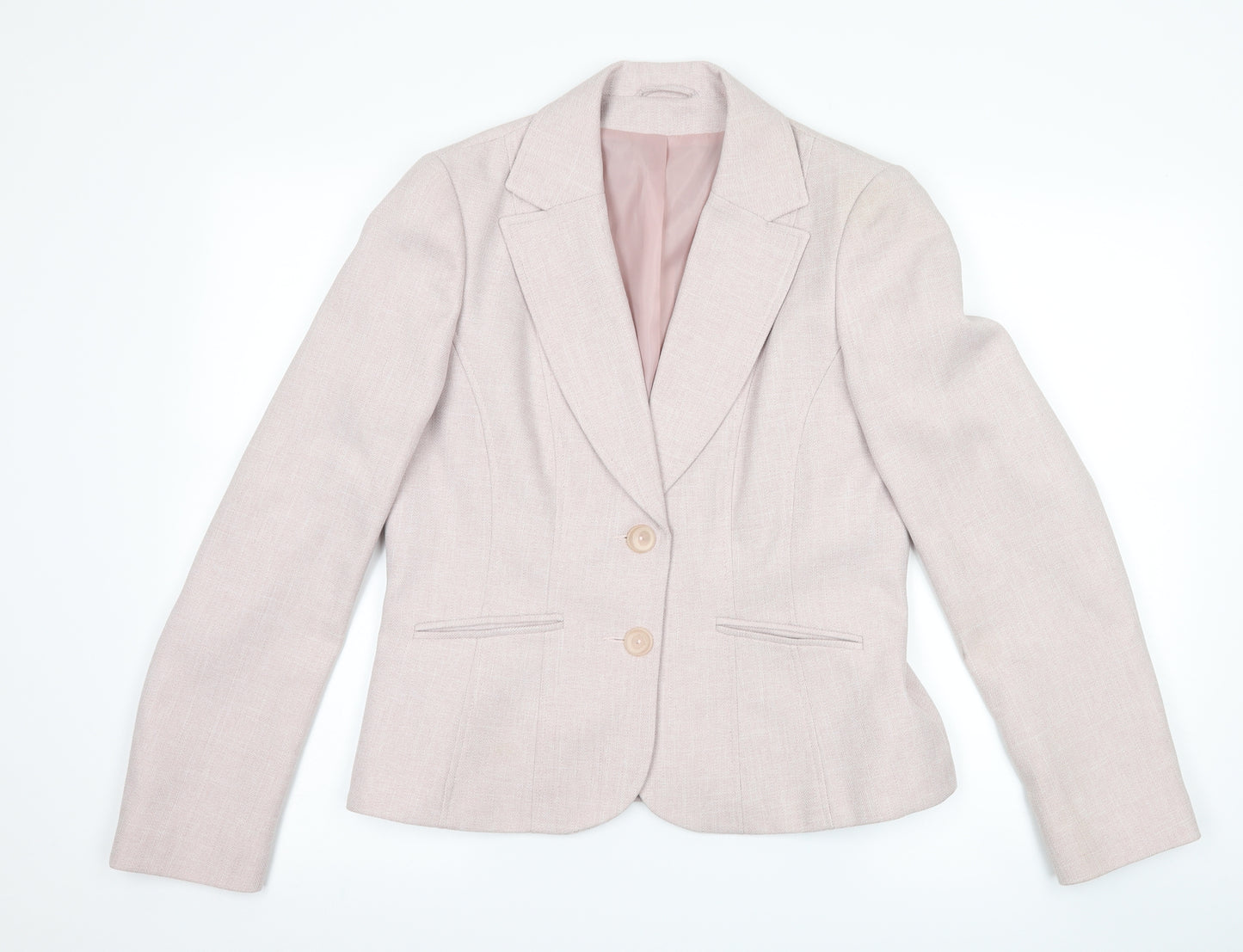 Dorothy Perkins Womens Pink   Jacket Suit Jacket Size 14