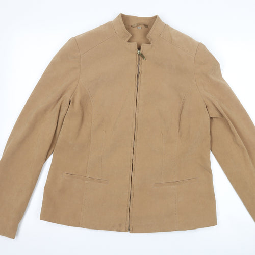 EWM Womens Brown   Jacket  Size 10