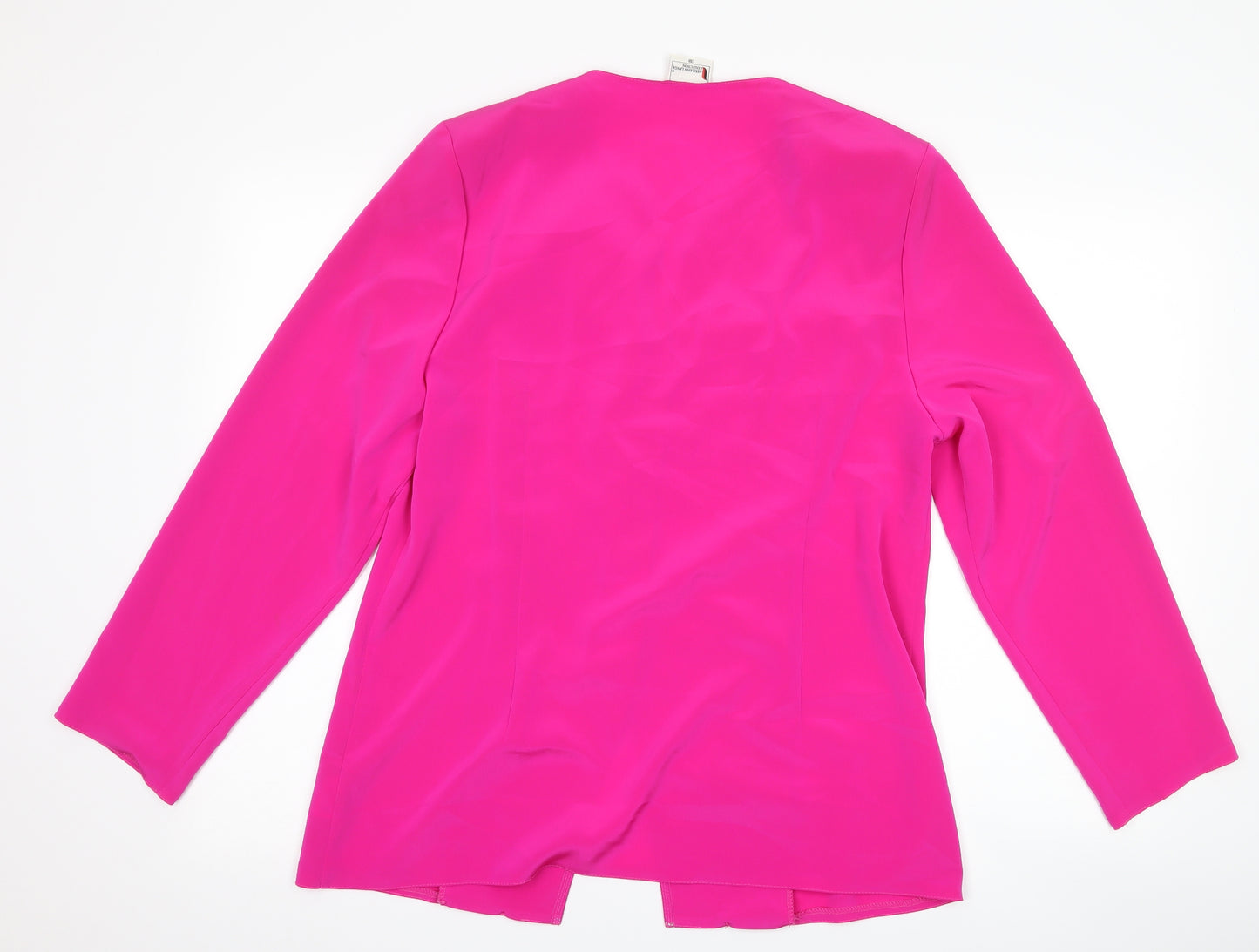 Hermann Lange Womens Pink   Jacket  Size 10